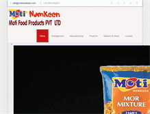 Tablet Screenshot of motinamkeen.com